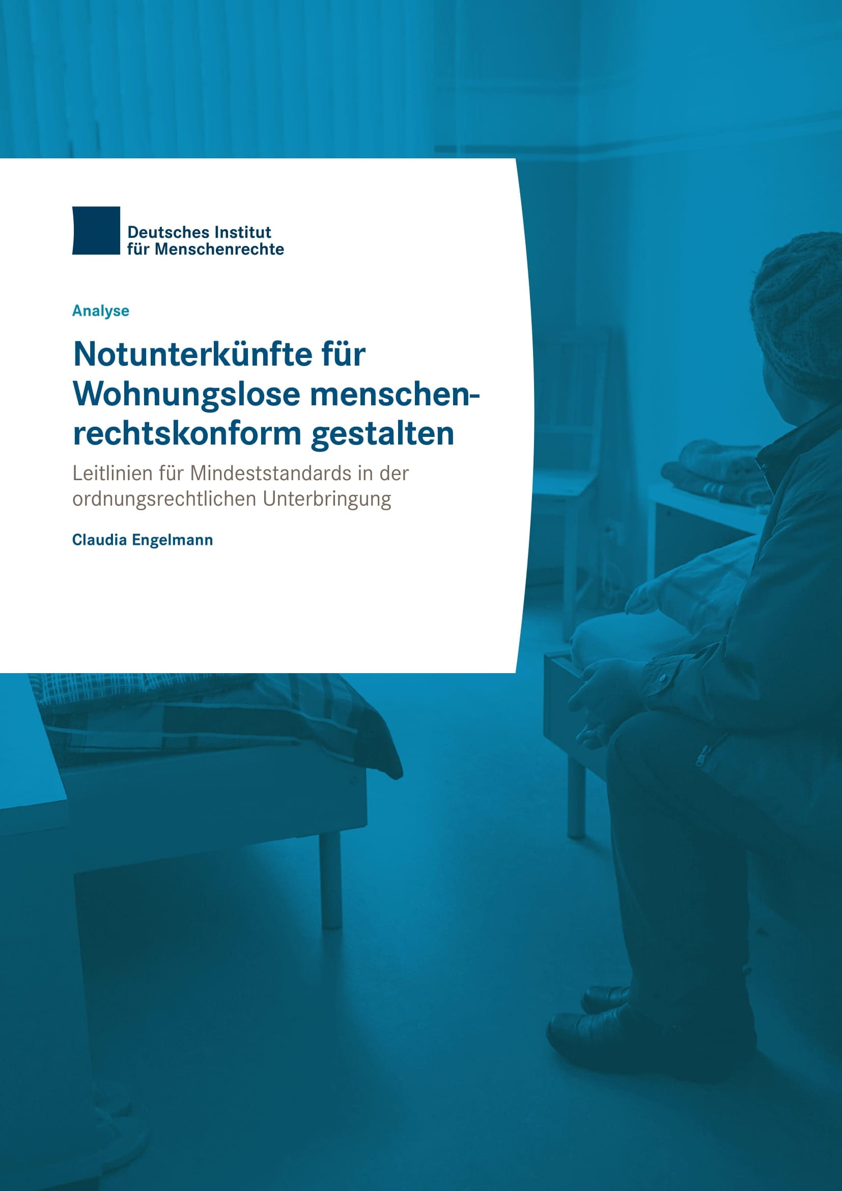 2022 Cover DIMR Notunterbringung Wohnungsloser