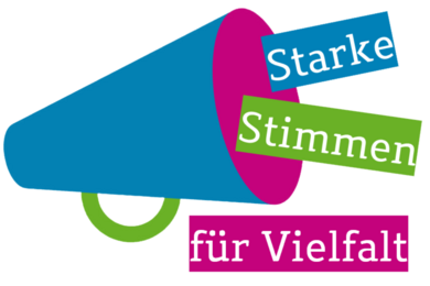 Logo Starke Stimmen weiss