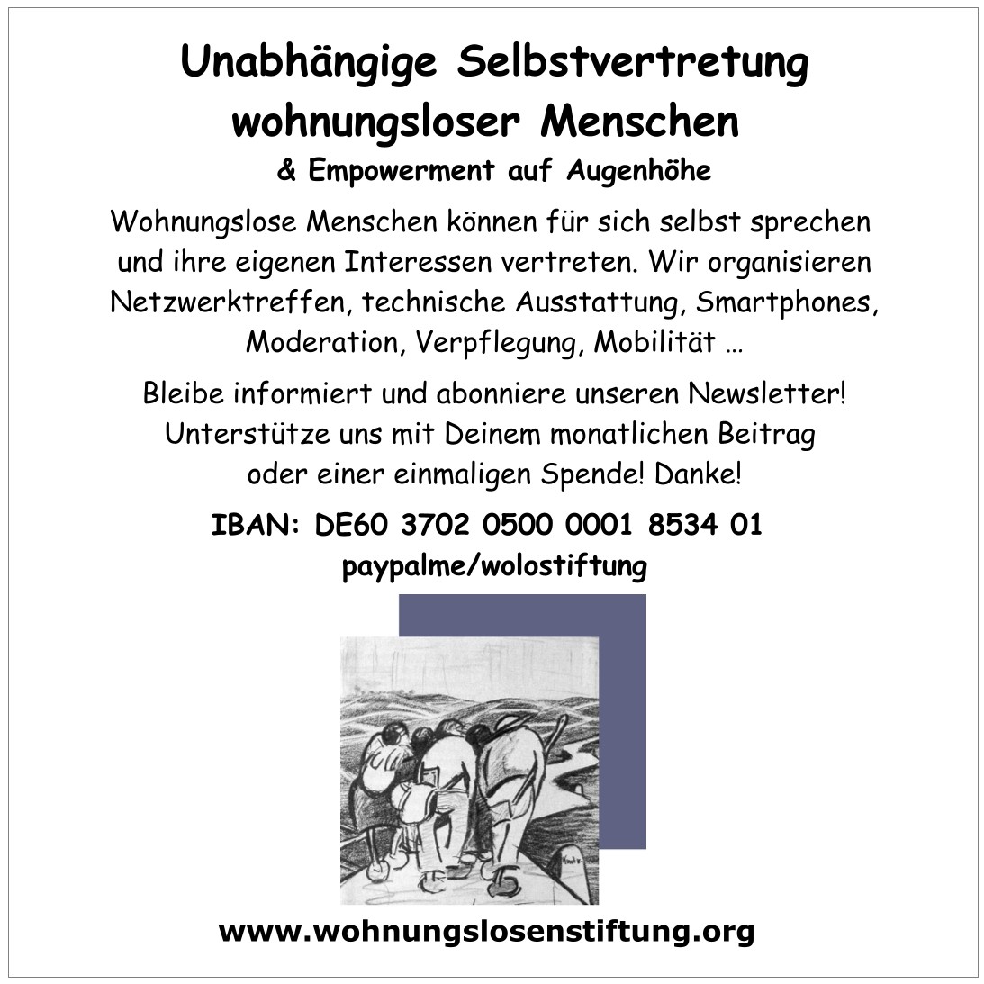 99x100 Wohnungslosenstiftung 2026